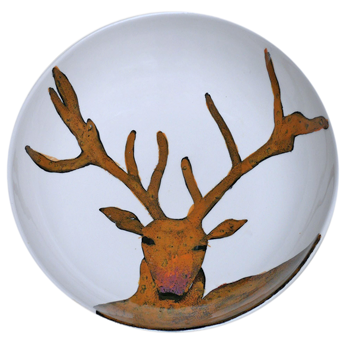 Schale Hirsch