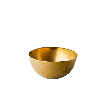 Salatschale VINTAGE gold klein