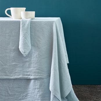 Serviette bleu azur 4er Set