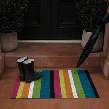 Türvorleger SHAG Bold Stripe multi