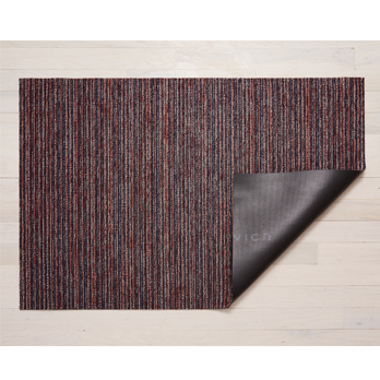 Fussmatte SHAG Skinny Stripe mulberry