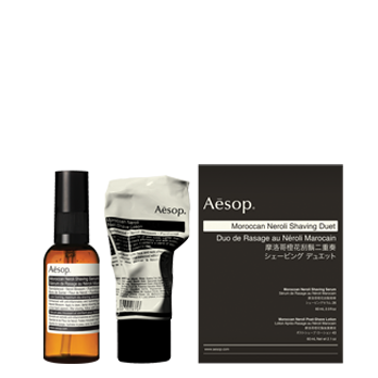 Moroccan Neroli Shaving Duet