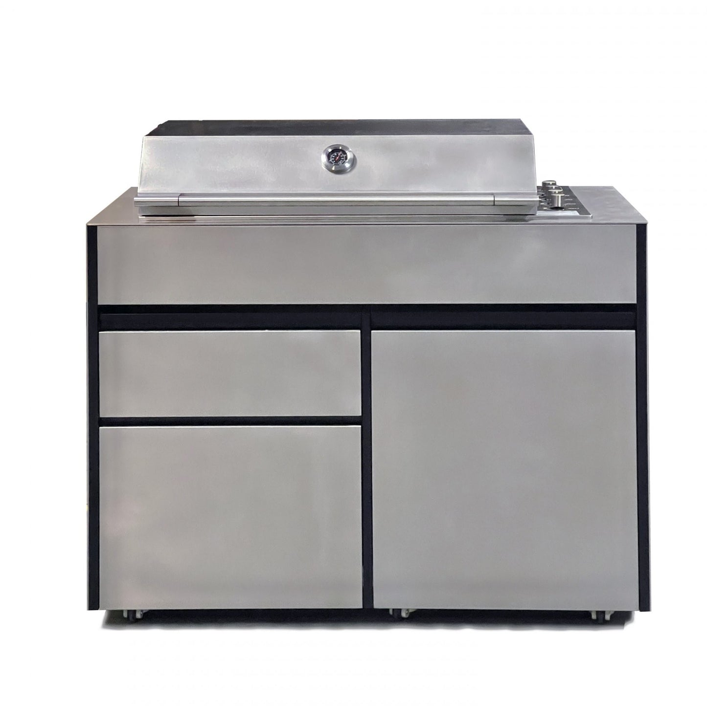 ONO Gasgrill, 4 Brenner, 3 Schubladen