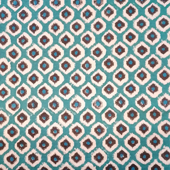 Tischdecke türkis 140 x 240 cm