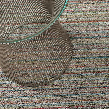 Fussmatte SHAG Skinny Stripe soft-multi