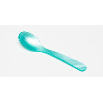 Eierlöffel Acryl türkis