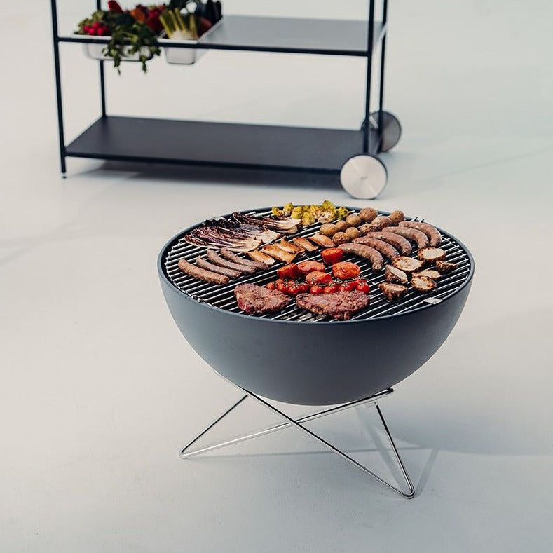 HÖFATS Grillrost Hälfte für Bowl Ø 57cm