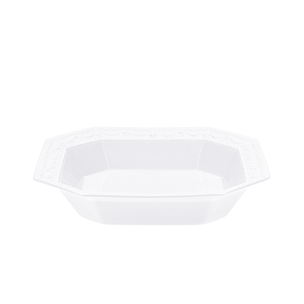 Salatschale eckig 22 cm BLANC NOUVEAU