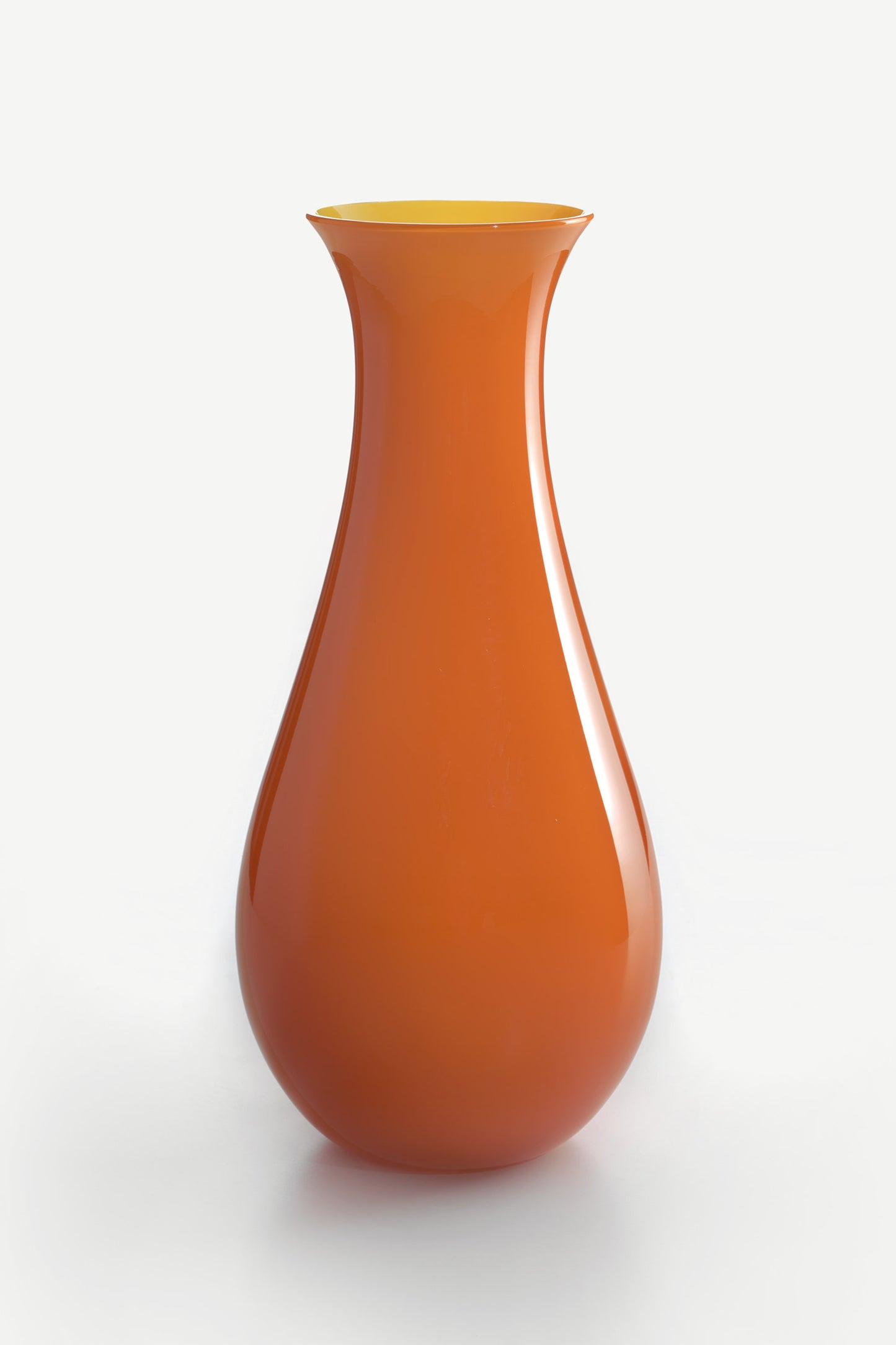 Vase ANTARES Amphore large orange-gelb