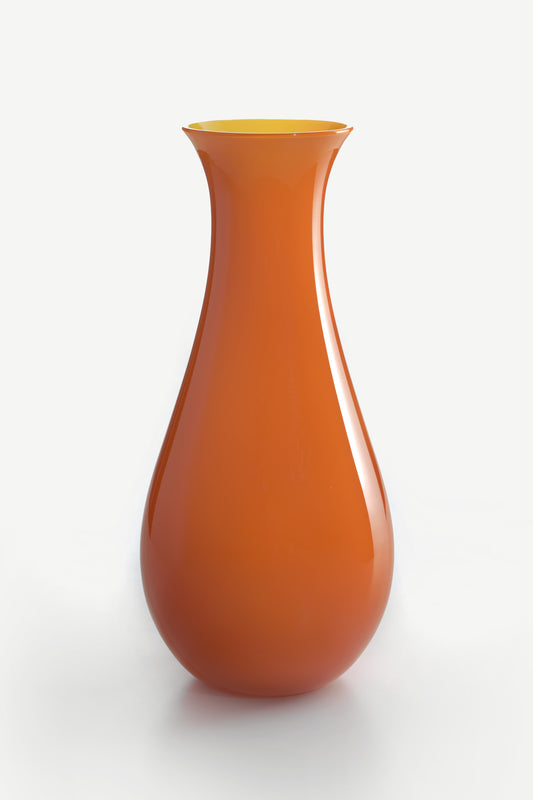 Vase ANTARES Amphore large orange-gelb