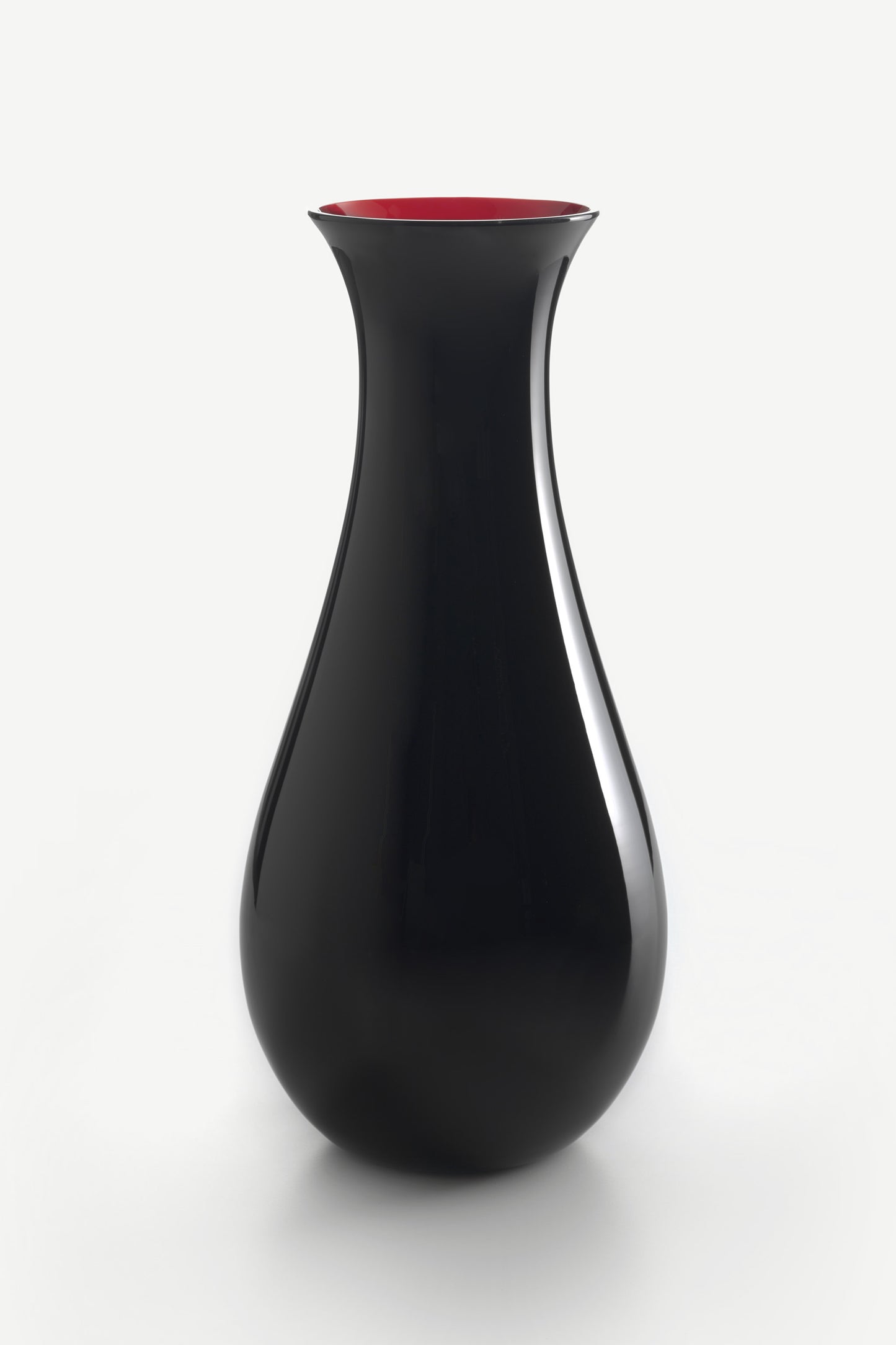 Vase ANTARES Amphore large schwarz-rot