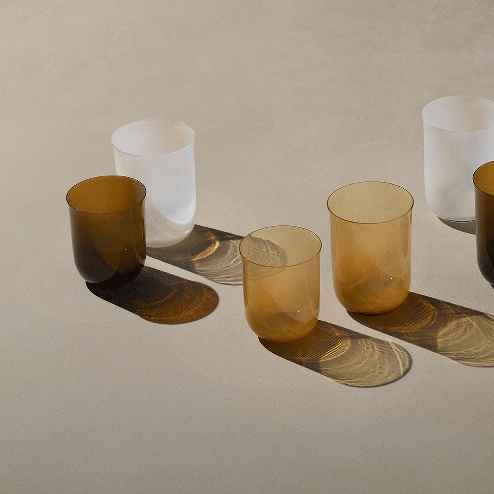 Wasserglas Alba weiss