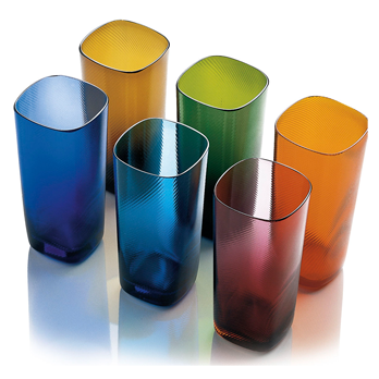 Murano Wassergläser hoch 6er Set