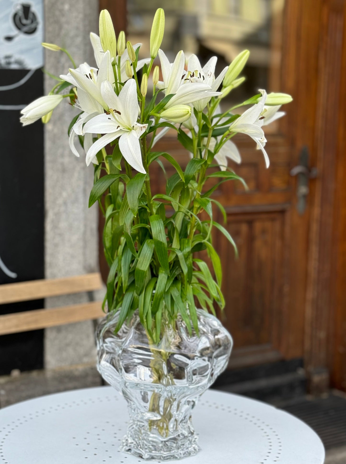 Vase AMMONIT  klar