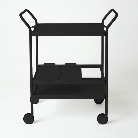 Servierwagen MODERN, DRINKS schwarz