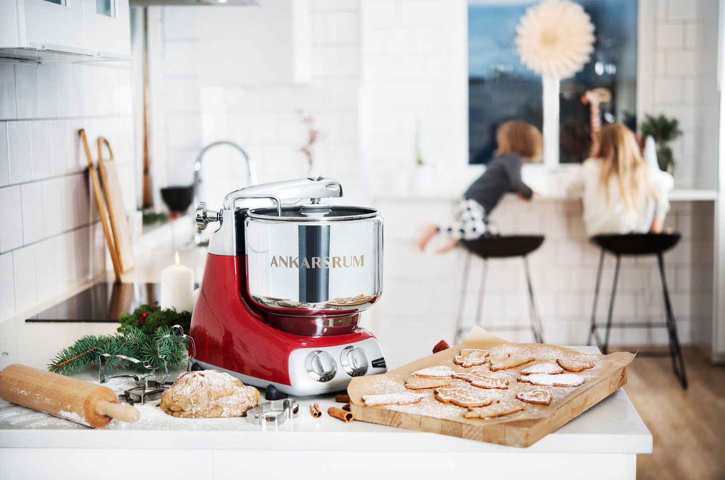 Küchenmaschine ANKARSRUM  Assistent original AKM6230 Red