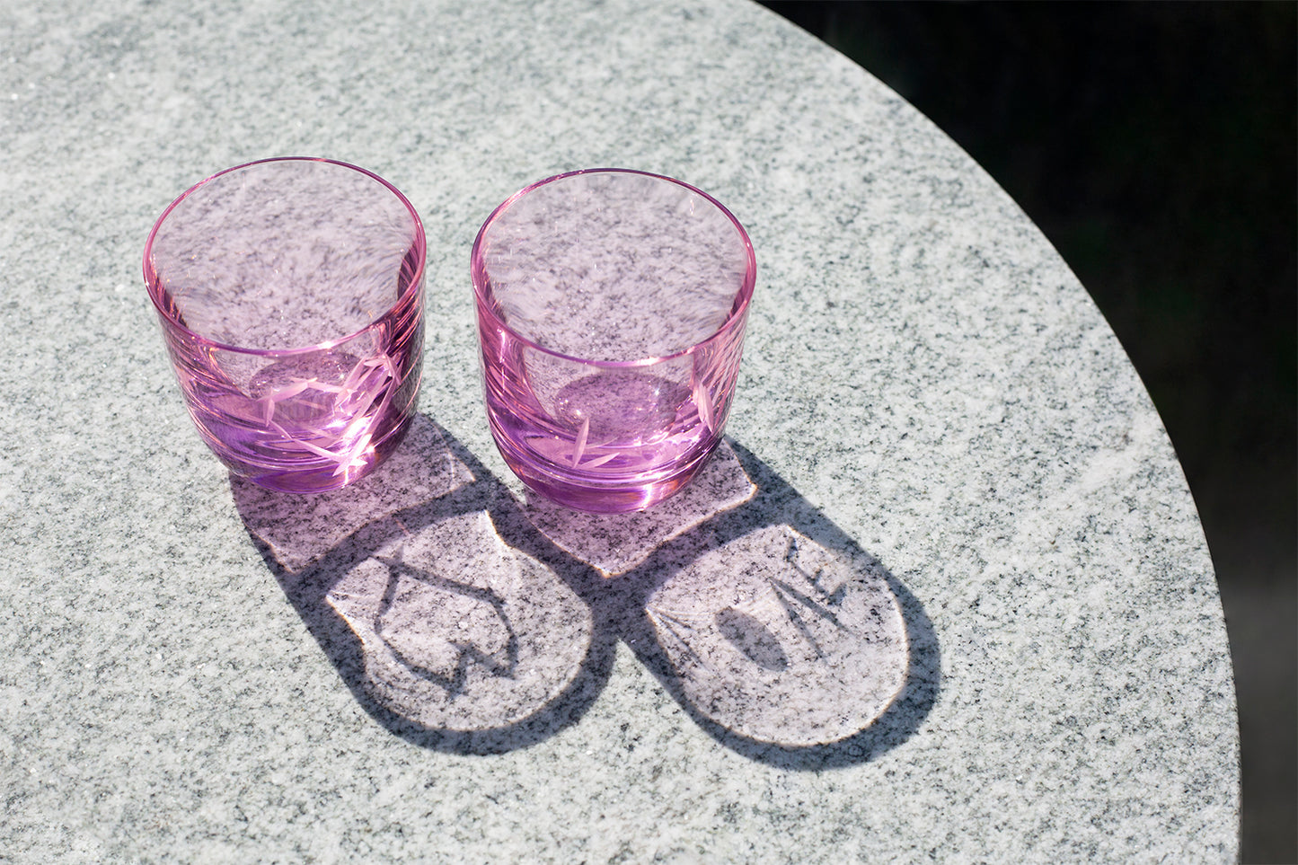 Becher LOVE pink, Rückl