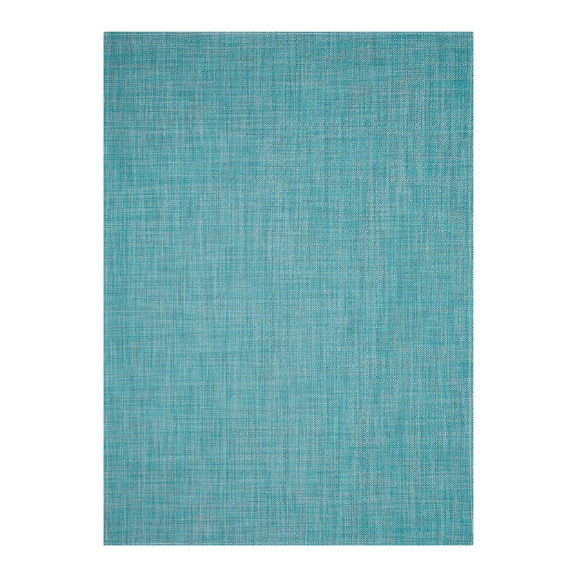 Läufer WOVEN, Mini Basketweave TURQUOISE 66 x 183 cm