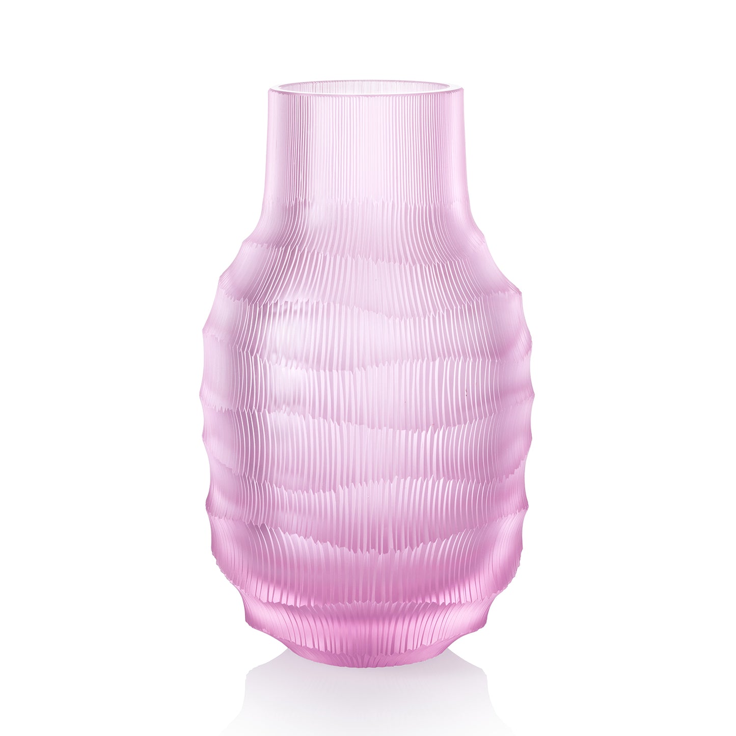Vase REI HEROINE pink, Rückl