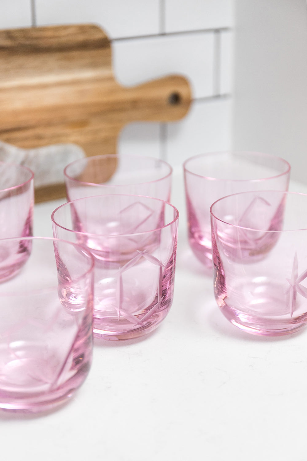 Becher ABC A pink, Rückl