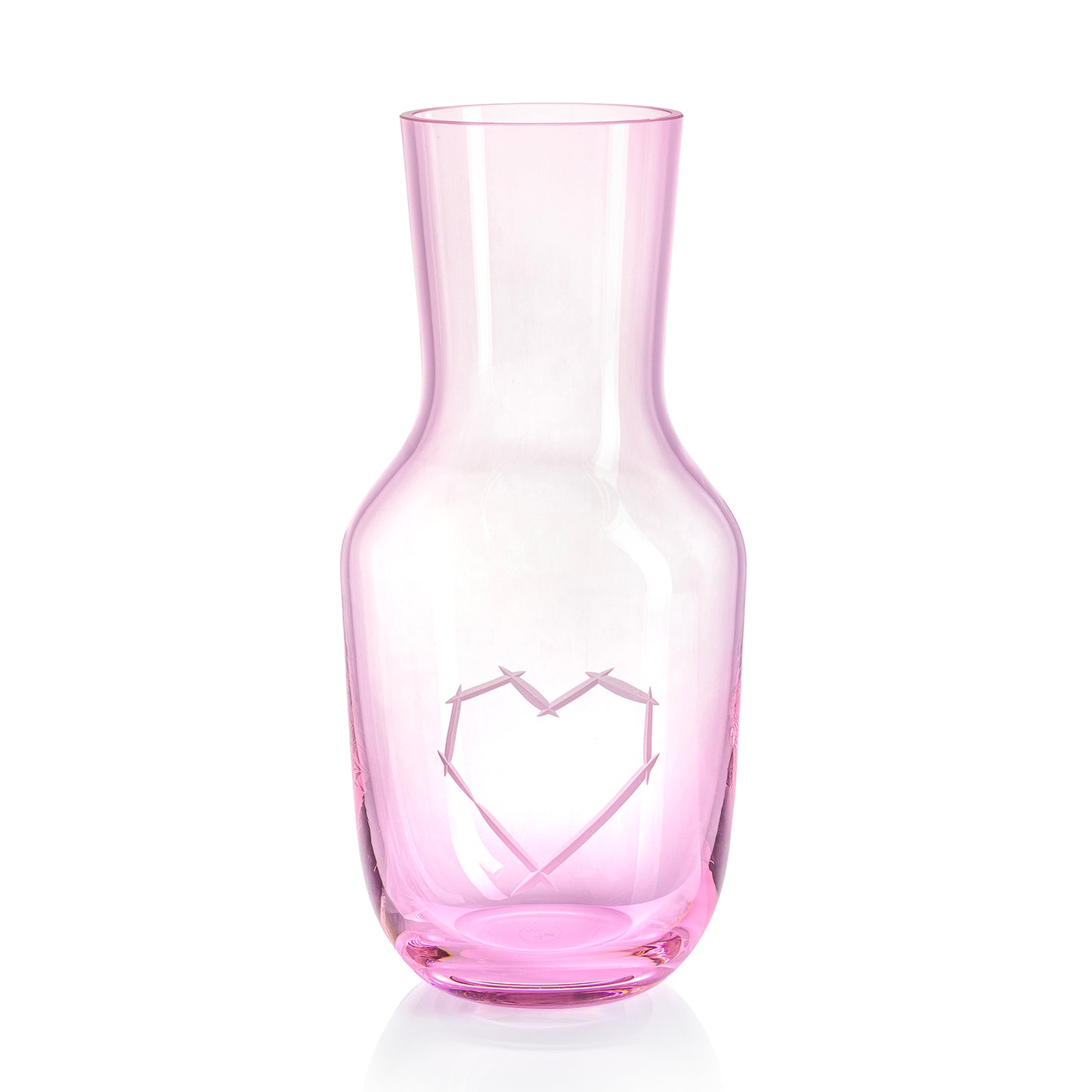 Karaffe LOVE pink, Rückl