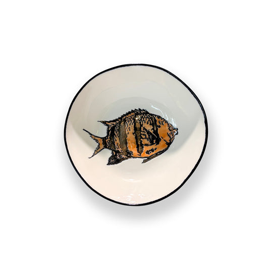 Schale Fisch orange Ø 21 cm