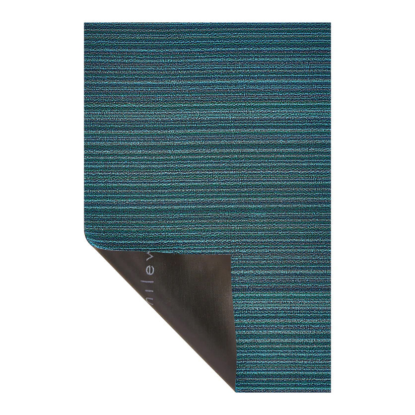 Fussmatte SHAG, Skinny Stripe TURQUOISE 46 x 71 cm