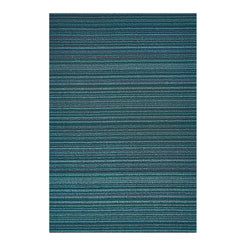 Fussmatte SHAG, Skinny Stripe TURQUOISE 46 x 71 cm