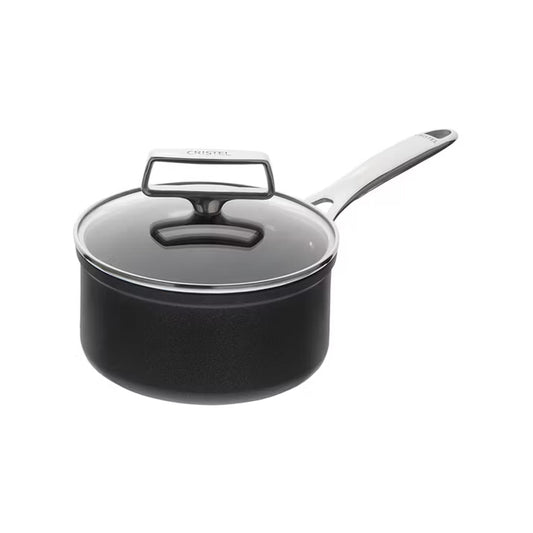 CASTEL'PRO Stielkasserolle Ø 20 cm Schwarz