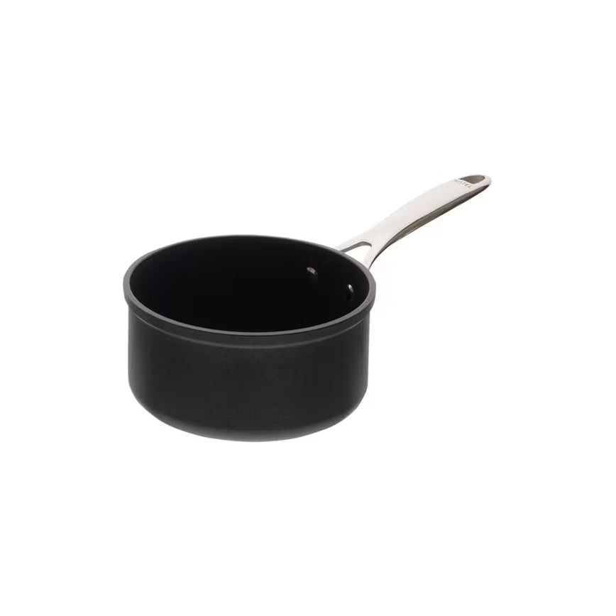 CASTEL'PRO Stielkasserolle Ø 16 cm Schwarz