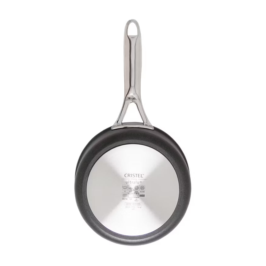 CASTEL'PRO Stielkasserolle Ø 16 cm Schwarz