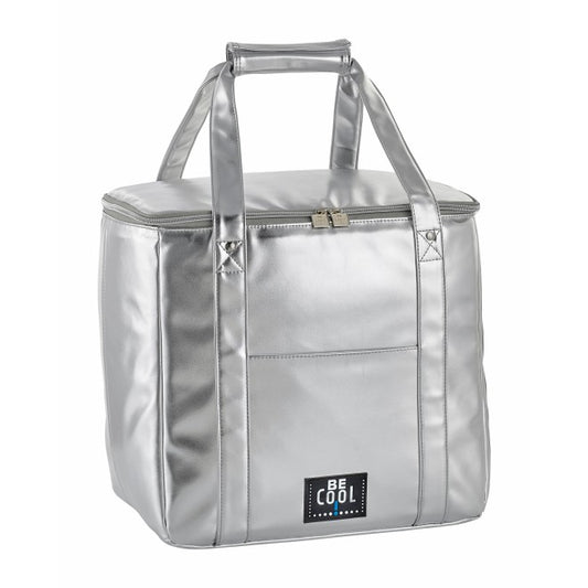 Kühltasche 36 l silber BE COOL