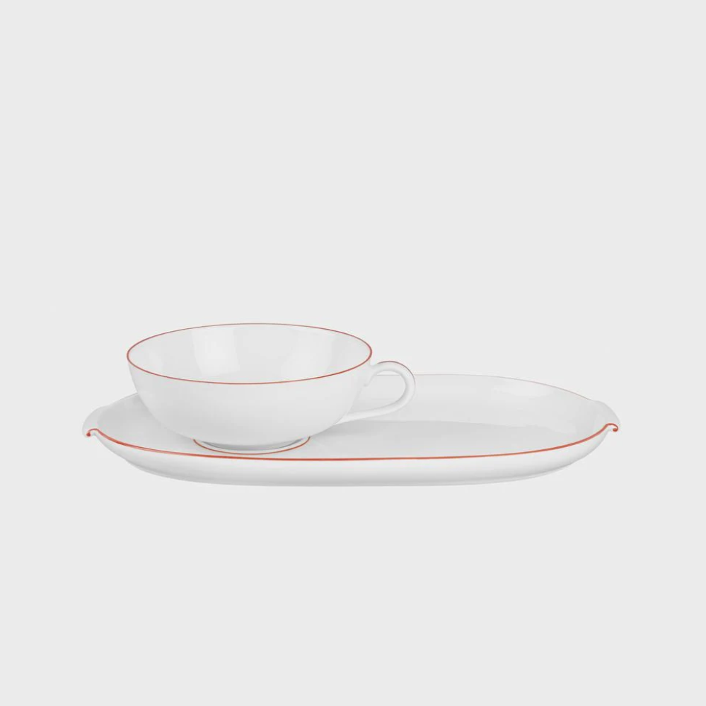 Teetasse LOTOS mit Tablett 1.6 dl