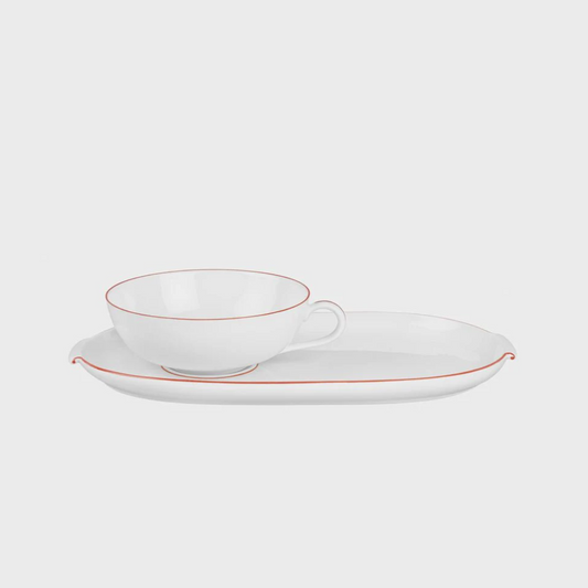 Teetasse LOTOS mit Tablett 1.6 dl