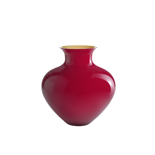Vase ANTARES Amphore medium rot-gelb