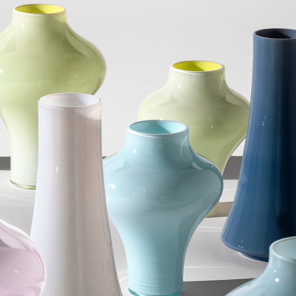 Vase AS 17 hellblau
