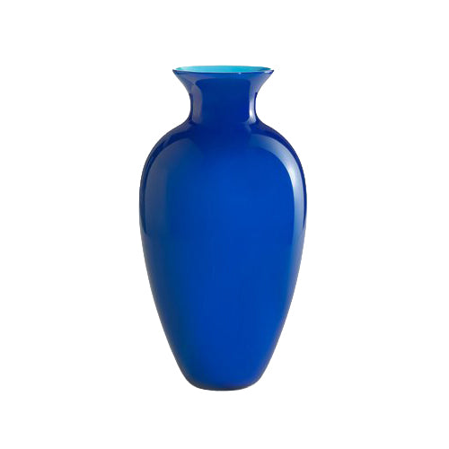 Vase ANTARES Amphore hoch blau-aquamarin