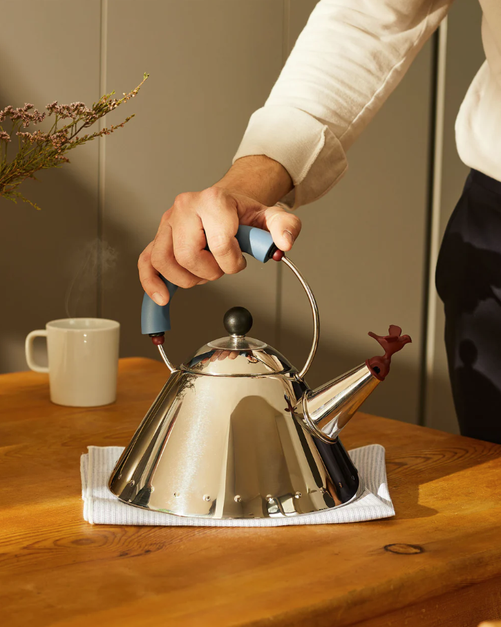 Wasserkessel Hellblau Alessi 2 l