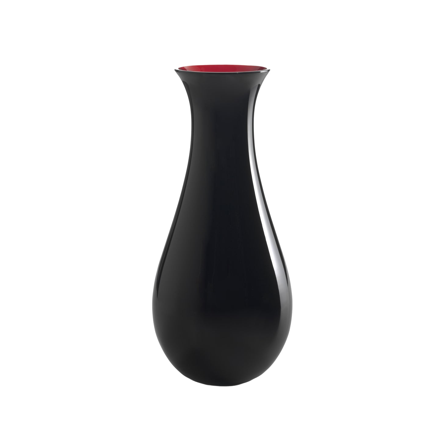 Vase ANTARES Amphore large schwarz-rot