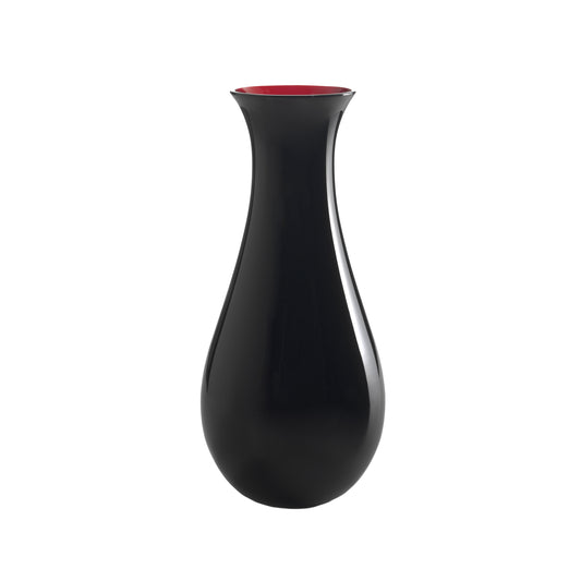 Vase ANTARES Amphore large schwarz-rot