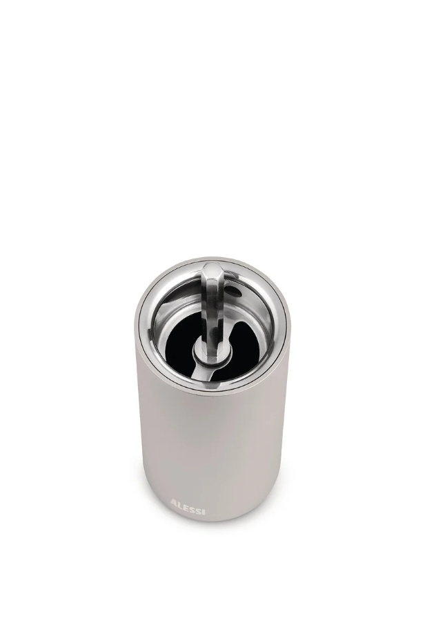 Gewürzmühle ALESSI aus Aluminium rot