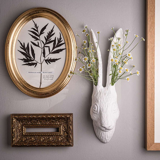 Wandvase HERR KOWALSKI weiss