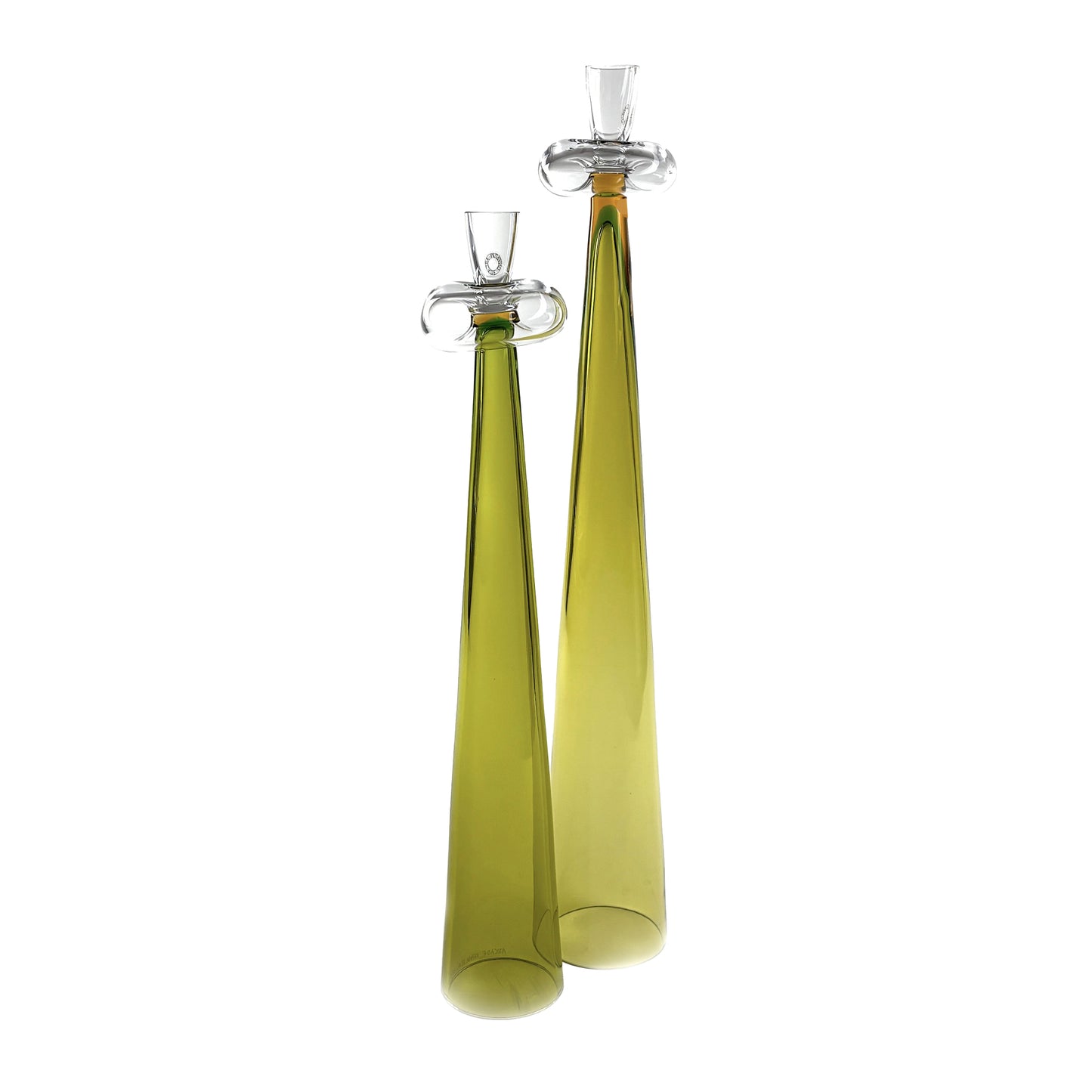 Kerzenhalter LUCE DUO apple, Arcade Murano