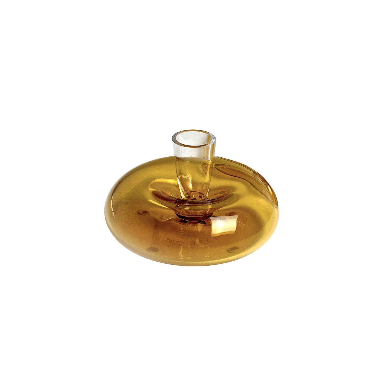 Kerzenhalter LUMEN SMALL goldgelb, Arcade Murano