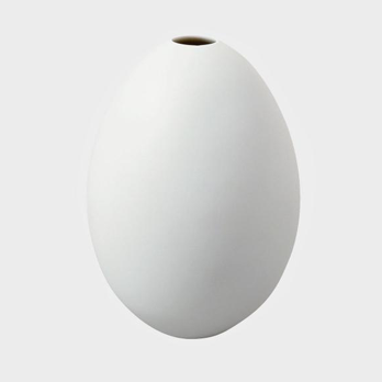 GÄNSE - EI weiss, H 10 cm