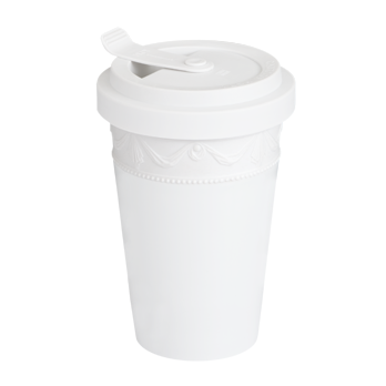 To Go Becher weiss KURLAND Blanc Nouveau