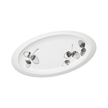 Platte oval 33.5cm Eicheln PIQUEUR