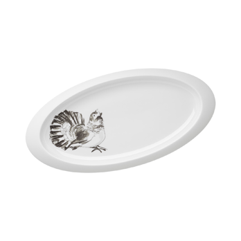 Platte oval 33.5cm Auerhahn PIQUEUR