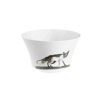 Schale hoch 21 cm Fuchs PIQUEUR