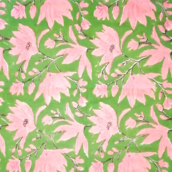 Tischdecke Pfingstrosen rosa 140 x 240 cm